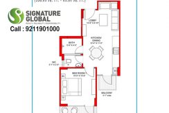 Signaturegrandiva.com1-BHK-Type-A