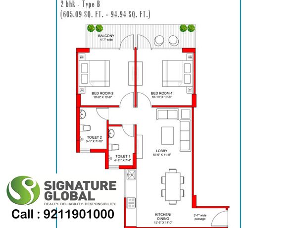 Signaturegrandiva.com2-BHK-Type-B